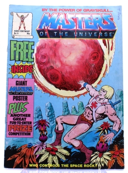 By the power of Grayskull...Masters of the Universe Comic Magazin No. 13: Who can control the space rock?